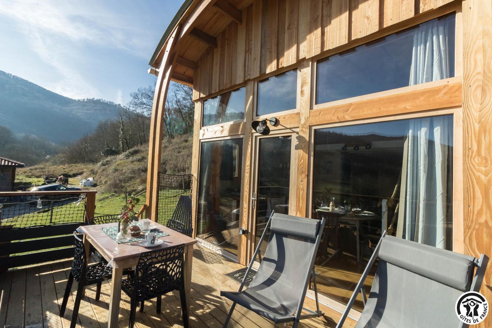 Gite Cabane Insolite Pyrenees Sauveterre-de-Comminges Zewnętrze zdjęcie