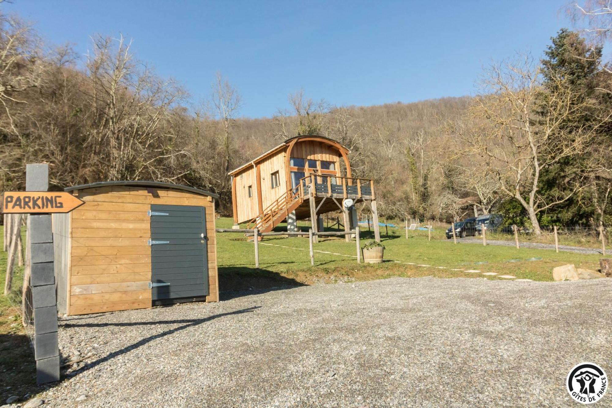 Gite Cabane Insolite Pyrenees Sauveterre-de-Comminges Zewnętrze zdjęcie