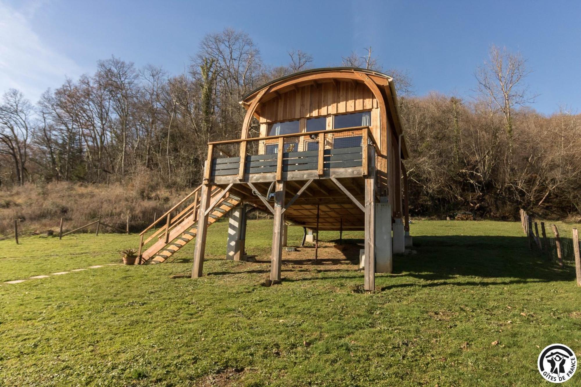 Gite Cabane Insolite Pyrenees Sauveterre-de-Comminges Zewnętrze zdjęcie